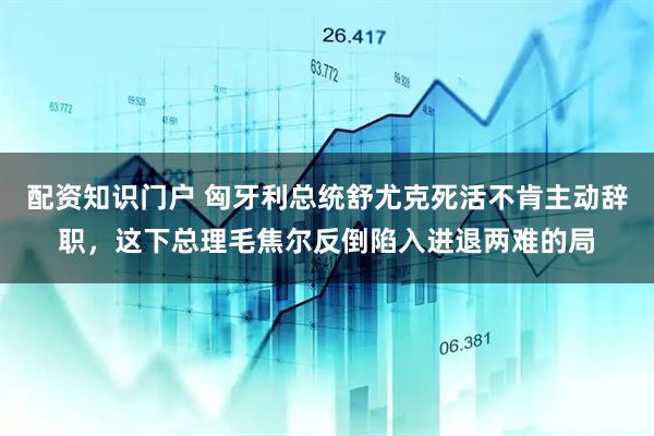 配资知识门户 匈牙利总统舒尤克死活不肯主动辞职，这下总理毛焦尔反倒陷入进退两难的局